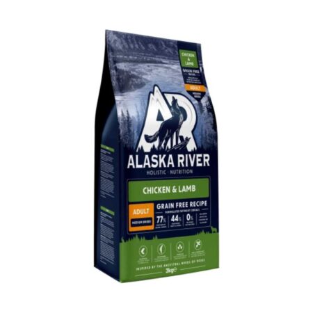 Alaska River Grain Free Adult Medium Chicken & Lamb